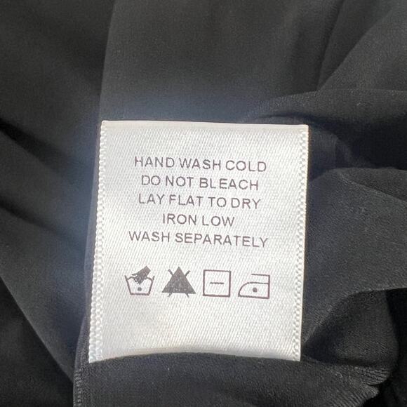 NBD Revolve Patricia Bodysuit Womens Small Black Sweetheart Halter Top Neutral - Picture 12 of 13